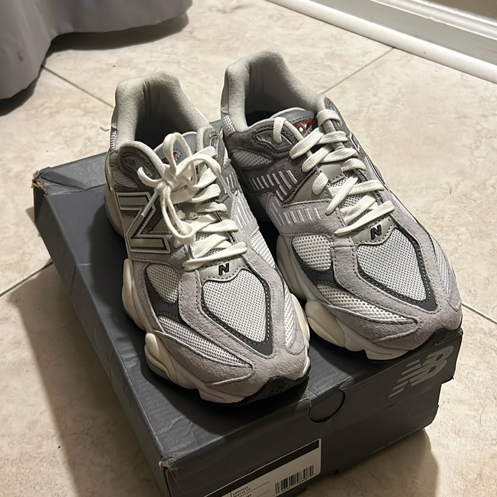 New Balance 9060. mens 8/womens 9.5. Grey/rain cloud. Never worn! New in box!